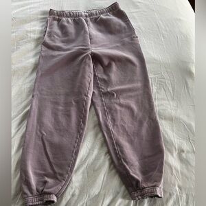Aritzia terry fleece sweat pants